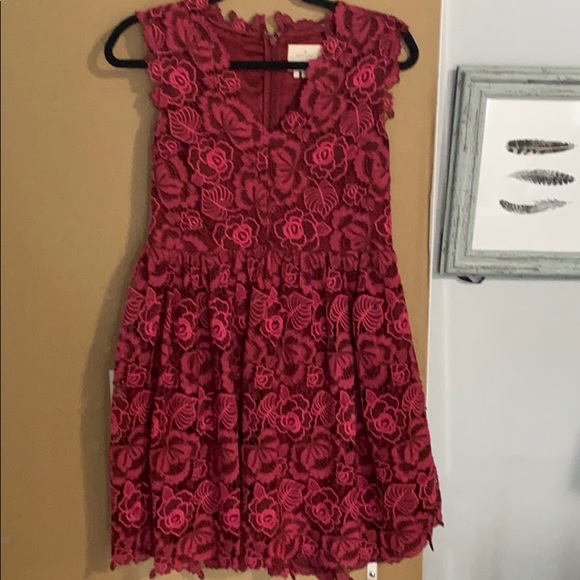 Kate spade lace fit and flare dress size 4 - Picture 1 of 5